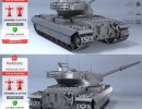 تانک Conqueror برای چاپ سه بعدی