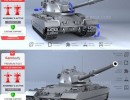 تانک Conqueror برای چاپ سه بعدی