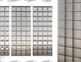 پانل شیشه‎ای دیواری