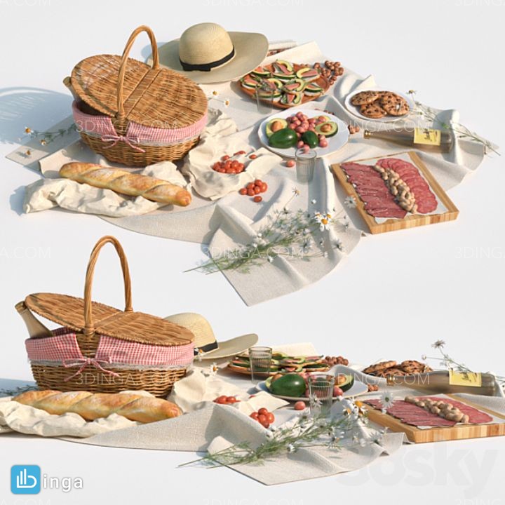 سفره آرایی در پیک نیک