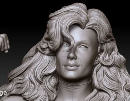 مجسمه زن قهرمان
