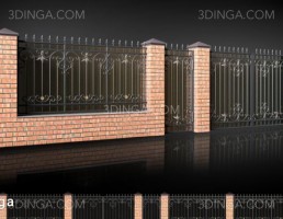 حصار با دروازه فلزی