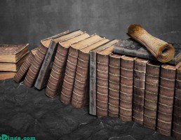 کتاب + نامه قدیمی