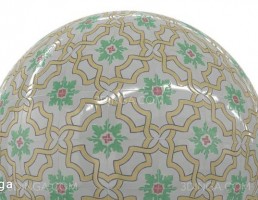 تکسچر کاشی های طرح دار