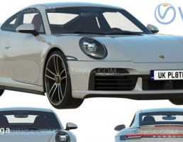 پورشه 911 توربو S 2021