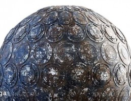 تکسچر دیوار سفینه فضایی زنگ زده