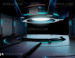 صحنه پلتفرم علمی تخیلی