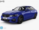 ماشین بی ام و سری 3 سدان M-Sport با HQ داخلی سال2019