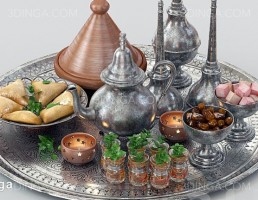 سینی چای مراکشی