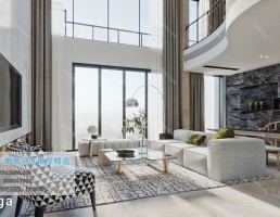 اتاق نشیمن کلاسیک سبک میکس