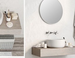 آینه و روشویی سرویس بهداشتی