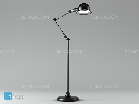 چراغ ایستاده (آباژور)