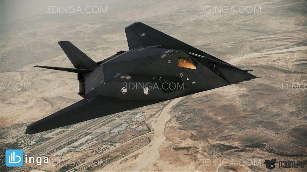 جت جنگنده شاهین شبانه F-117