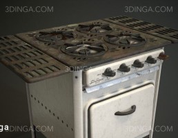 اجاق گاز آشپزخانه