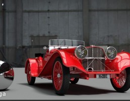 ماشین جاگوار مدل SS100