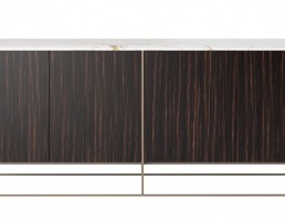 میز کمدی برنزی Calder