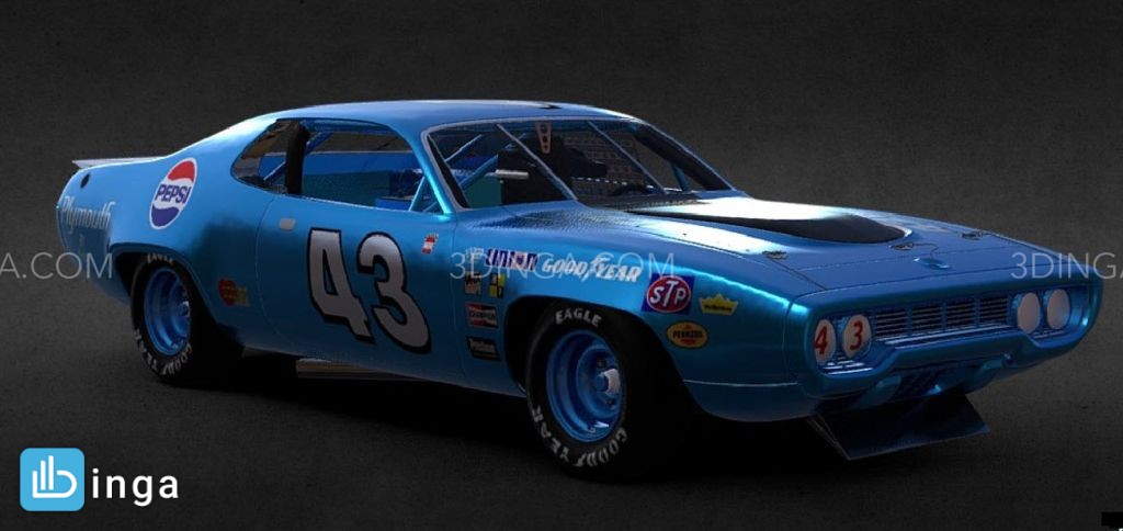 ماشین Plymouth Roadrunner NASCAR سال 1971