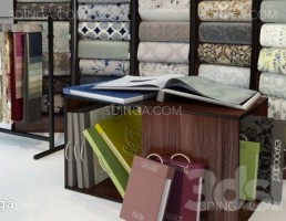 فروشگاه پارچه + میز