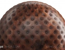 تکسچر پارچه چرم قهوه ایی