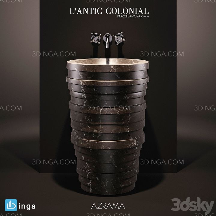 روشویی سنگی مدرن