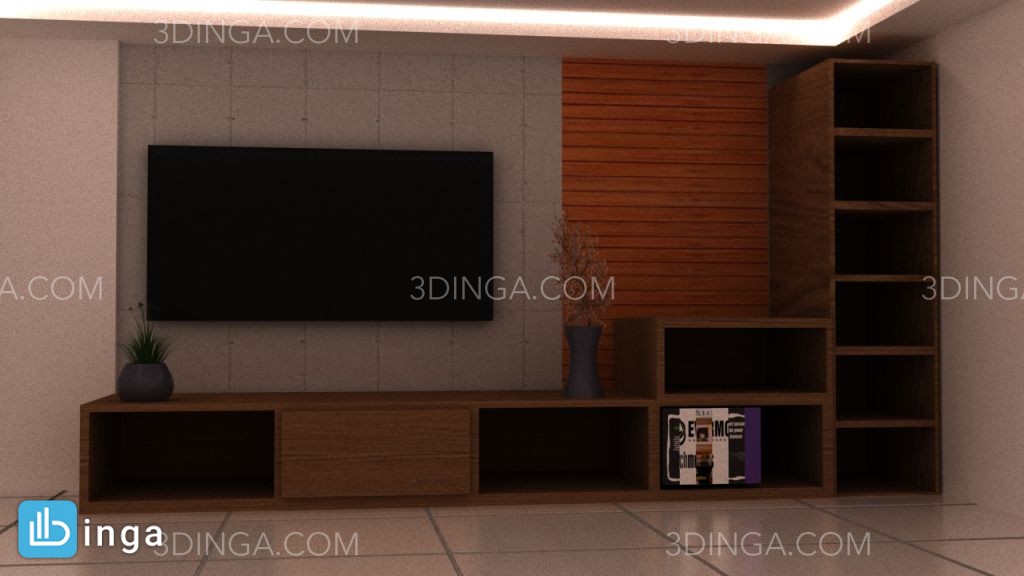 دکور تلویزیون مدرن