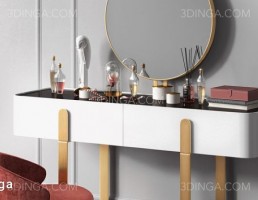 میز آرایش + صندلی