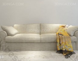 مبل سه نفره راحتی مینیمالیستی مدرن