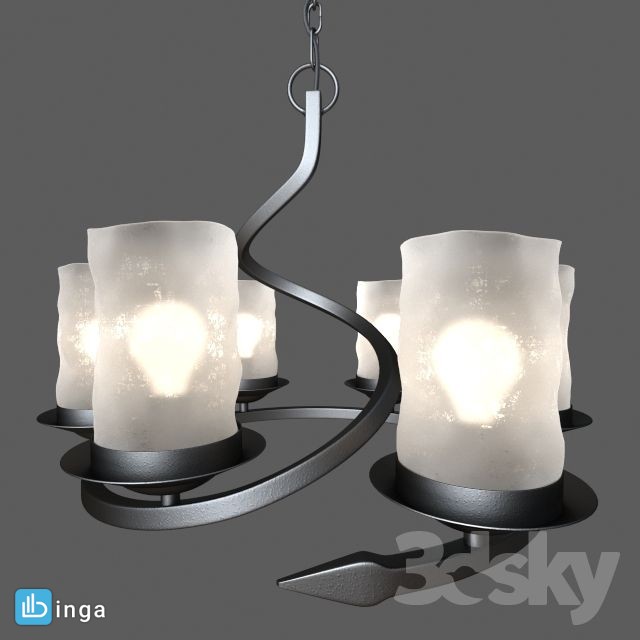 لوستر کلاسیک + شب خواب دیواری