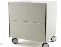میز کنار تختی چرخدار