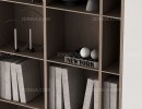 قفسه چوبی کتاب