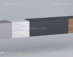 میز تلویزیون دیواری