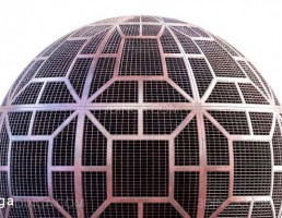 تکسچر توری کف فلزی قرمز