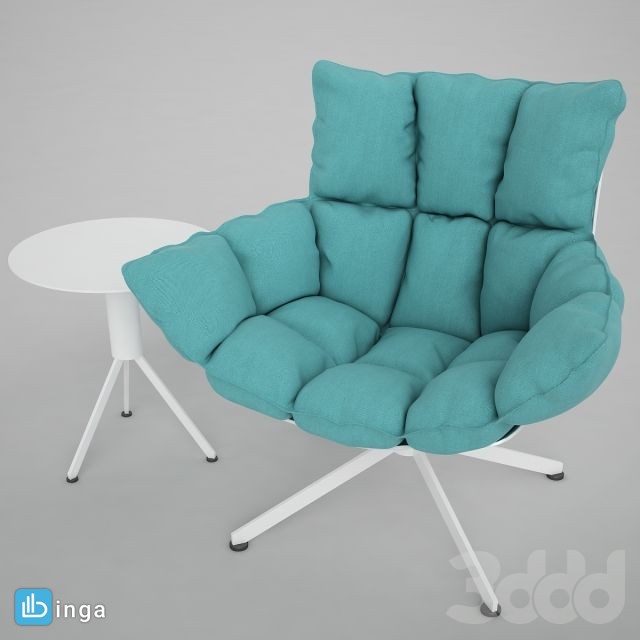 صندلی راحتی + میز عسلی