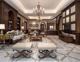 اتاق نشیمن سبک آمریکایی