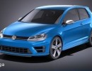 ماشین فولکس واگن مدل  Golf R سال 2014