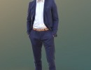 کاراکتر مرد ایستاده