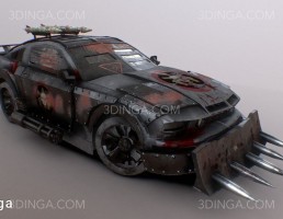 ماشین تخیلی حالت جنگی Gt500 2008