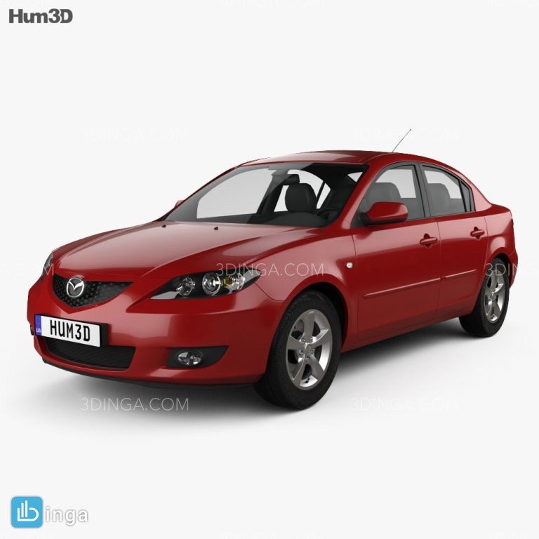 ماشین مزدا 3 مدل sedan سال 2003