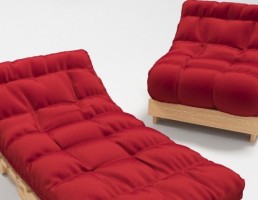 مدل مبل تخت خواب شو  futon