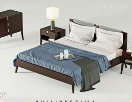 ست تخت خواب دونفره مدرن