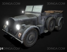 ماشین افسر Horch 901