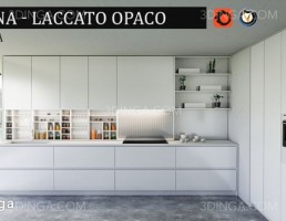کابینت + وسایل آشپزخانه