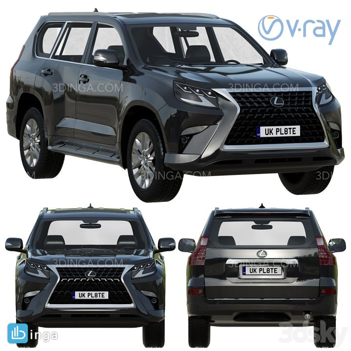 ماشین لکسوس GX460 سال 2021