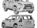 ماشین لکسوس GX460 سال 2021