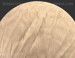 تکسچر پارچه چین دار