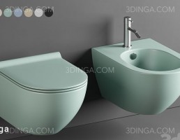 توالت فرنگی + بیده