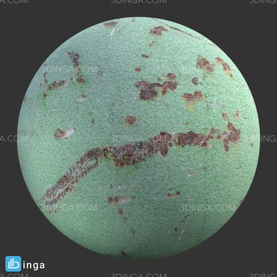 تکسچر رنگ تراش خورده