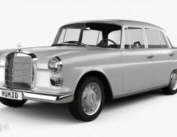 ماشین مرسدس بنز مدل W110 سال 1966