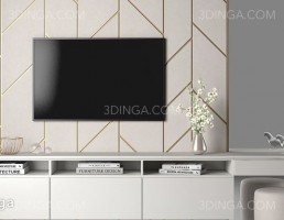 دکور تلویزیون کلاسیک