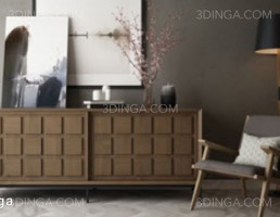 میز کنسول + دکوراسیون تزیینی